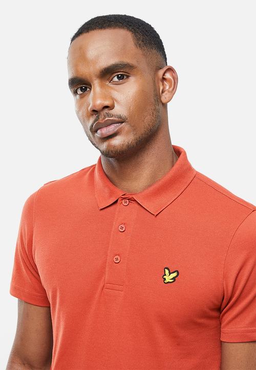 Lyle & Scott - Sport short sleeve polo - orange