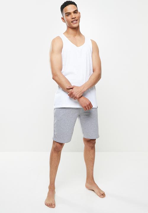 Superbalist - Core vest cotton slub - white 