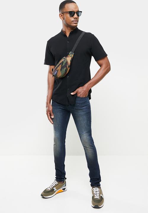 S.P.C.C - Stoker feather fit skinny jeans - blue