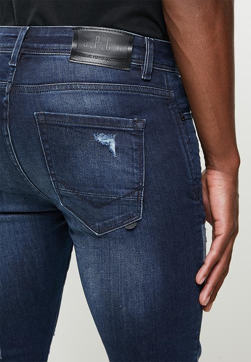 S.P.C.C - Tableau sabre fit tapered leg jeans - blue