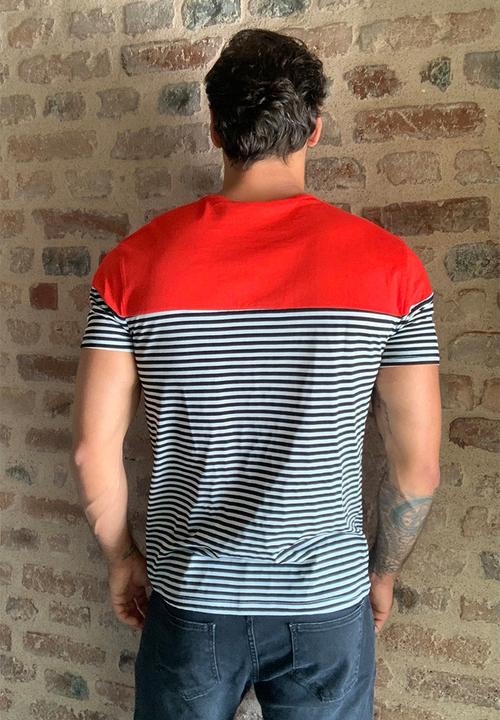 Trendyol - Stripe short sleeve tee - multi
