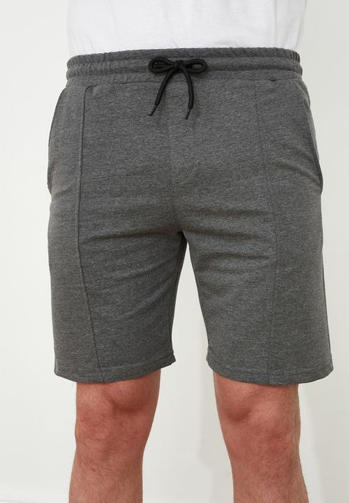 Trendyol - Senzo plain shorts - anthracite