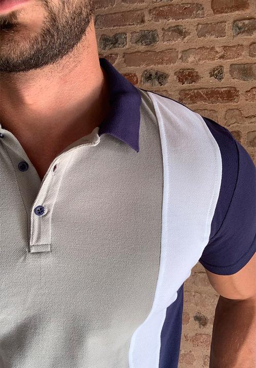 Trendyol - Colour block short sleeve golfer - multi 