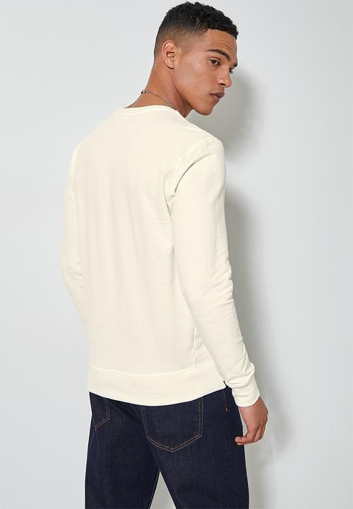 Superbalist - Brewer crew neck sweat - ecru