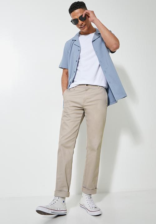Superbalist - Caleb slim chino - grey
