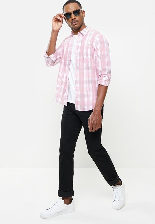 Levi’s® - Classic 1 pocket standard kornerupine - white & pink 