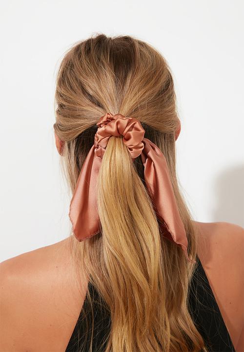 Trendyol - 2 Pack scrunchie - black & neutral