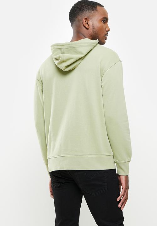 Levi’s® - T3 relaxd graphic hoodie mv ssnl core ho - olive