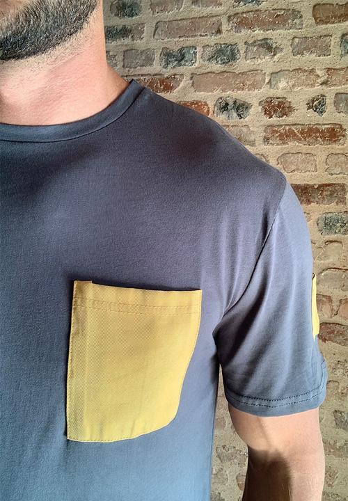 Trendyol - Chest pocket short sleeve tee - anthracite