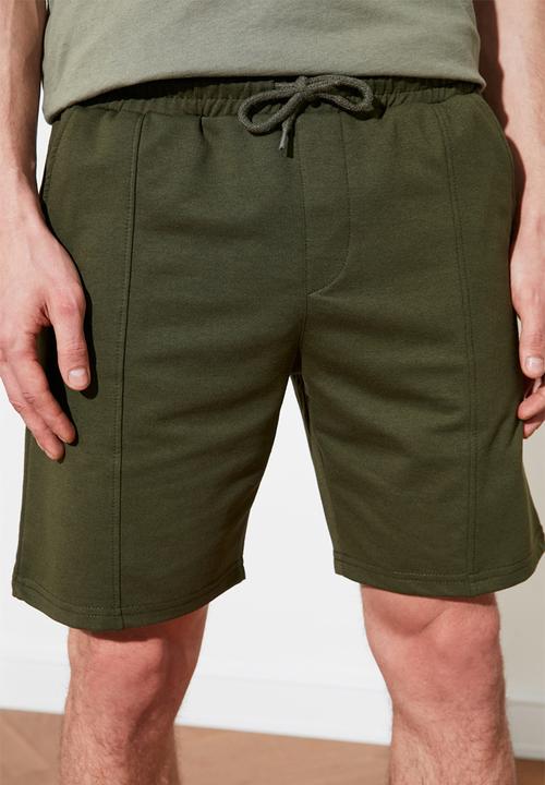 Trendyol - Senzo plain shorts - khaki