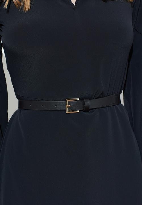 Trendyol - 2 Pack square belts - brown & black