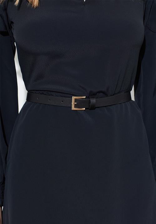 Trendyol - 2 Pack square belts - brown & black