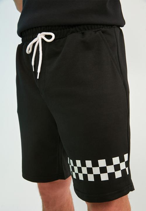 Trendyol - Leg print shorts - black