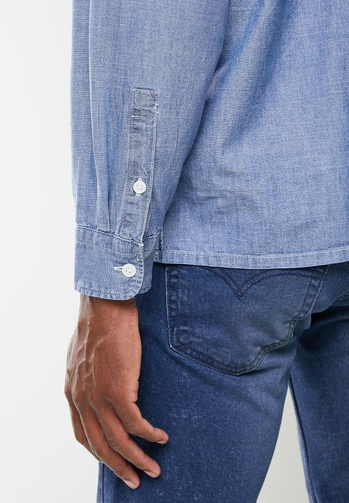 Levi’s® - Utility pkt worker organic ctn chambray - blue 