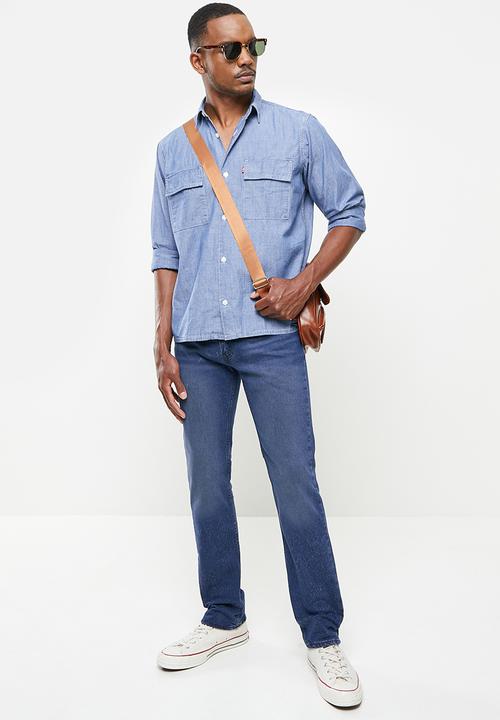 Levi’s® - Utility pkt worker organic ctn chambray - blue 