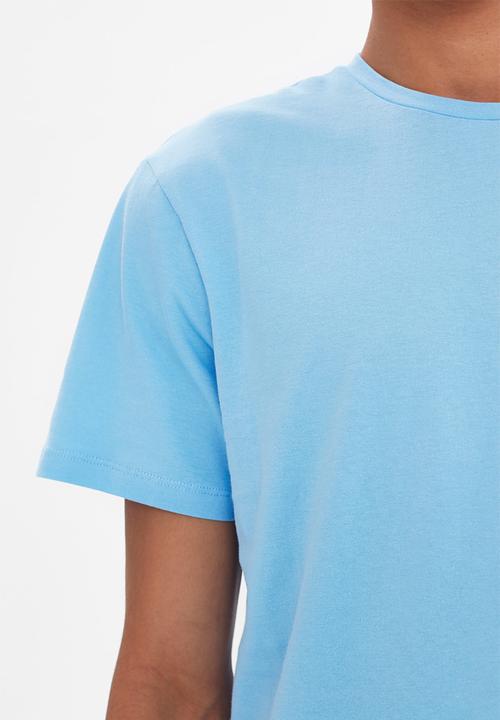 Trendyol - Space jam back print short sleeve tee - blue