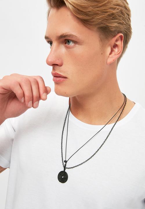 Trendyol - Erkek necklace - black