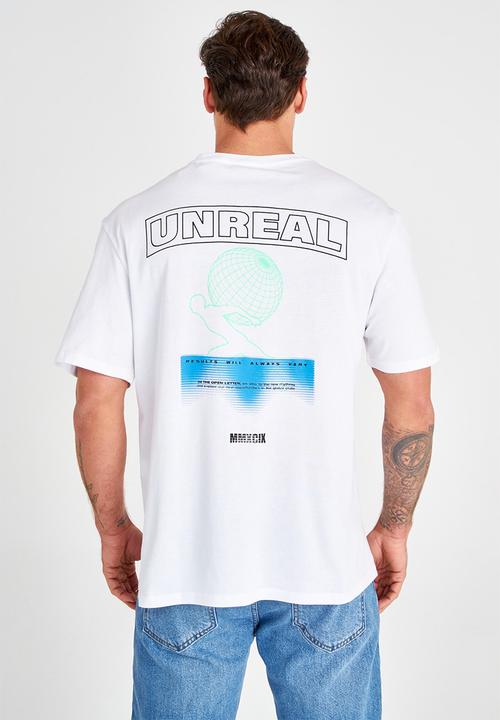 Trendyol - Sizwe back printed short sleeve tee - white