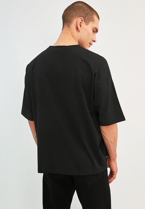 Trendyol - Utility short sleeve tee - black