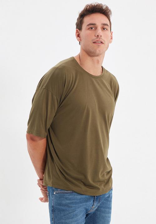 Trendyol - Tito short sleeve tee - khaki