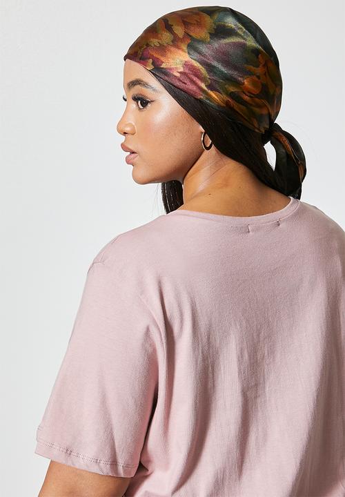 Superbalist - V-neck tiered midi dress - bark