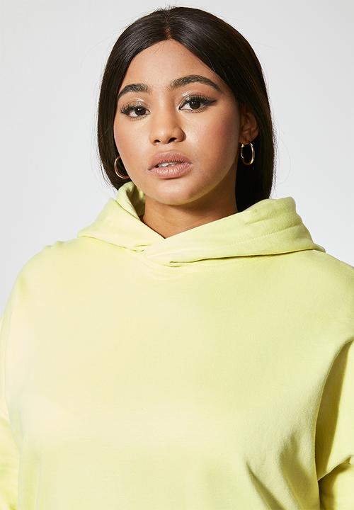 Superbalist - Crop hoodie - pale green