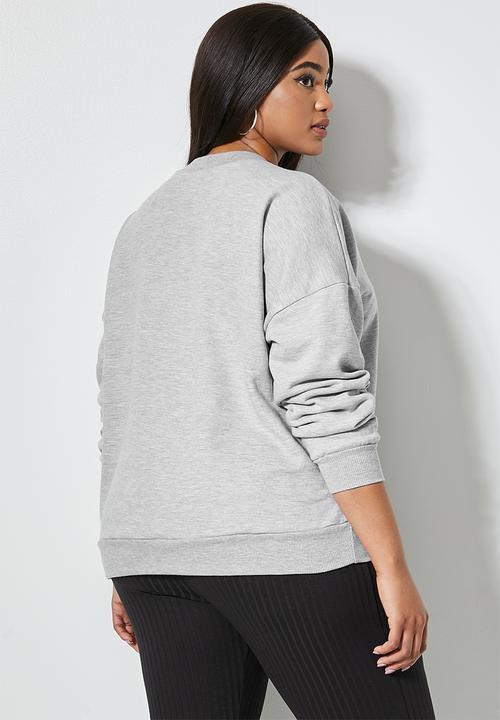 Superbalist - Slogan sweat - grey