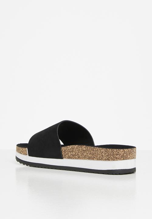 Superbalist - Shellie slide -black