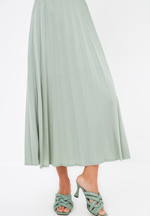 Trendyol - Woven mule heel - green