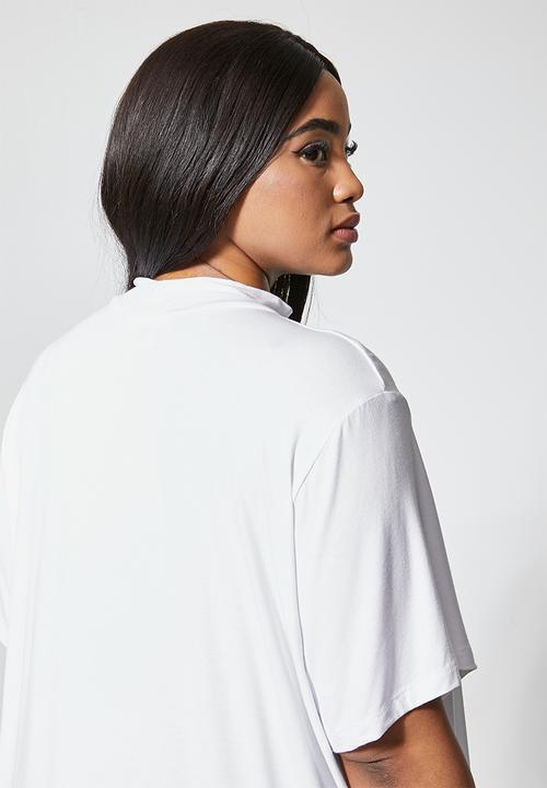 Superbalist - 2 pack turtle neck tops - charcoal melange & white