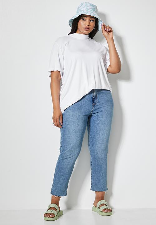 Superbalist - 2 pack turtle neck tops - charcoal melange & white