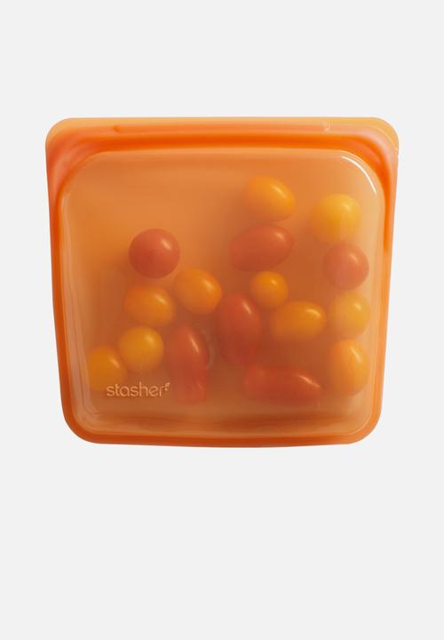 Stasher - Reusable silicone bag - citrus