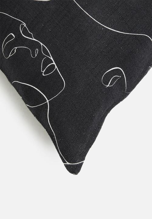 Hertex Haus - Pensive cushion cover - abba midnight 