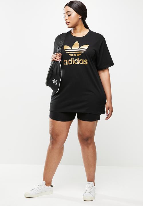 adidas Originals - Plus boyfriend tee f - black