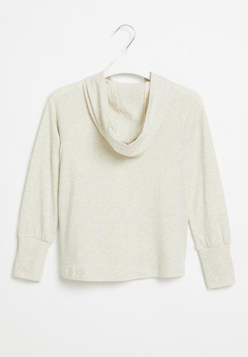 Nike - Jersey essentials full zip - coconut milk heather