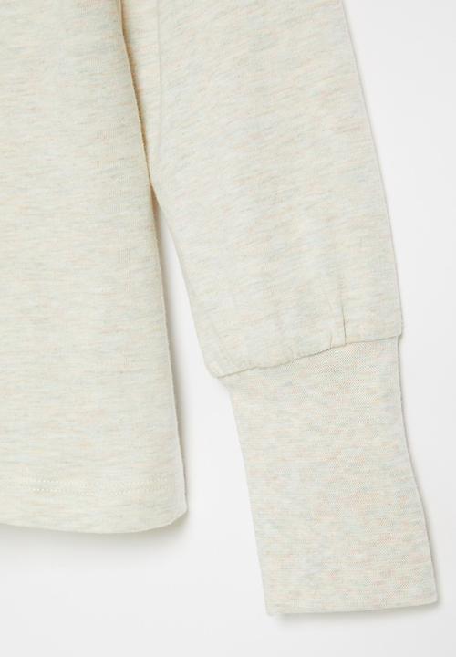 Nike - Jersey essentials full zip - coconut milk heather