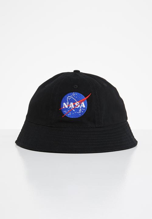 Superbalist - Nasa meatball bucket hat - black