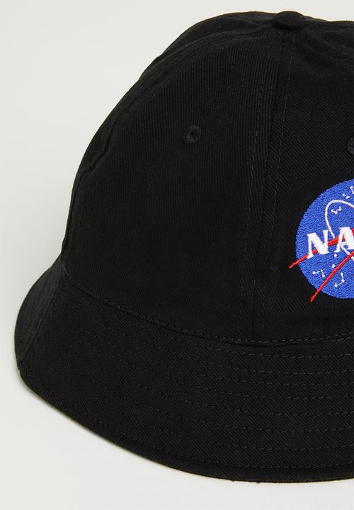 Superbalist - Nasa meatball bucket hat - black