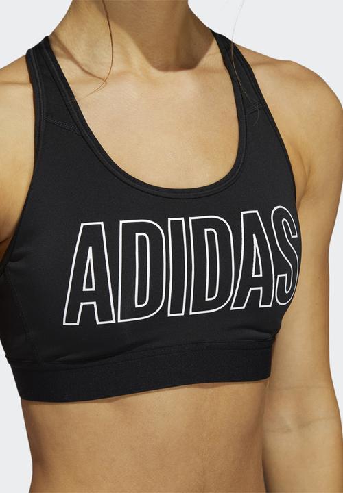 adidas Performance - Don't rest alphaskin sp active bra - black & white