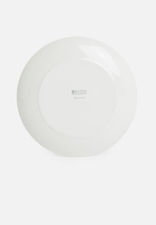 Maxwell & Williams - Panama dinner plate set of 4-grey
