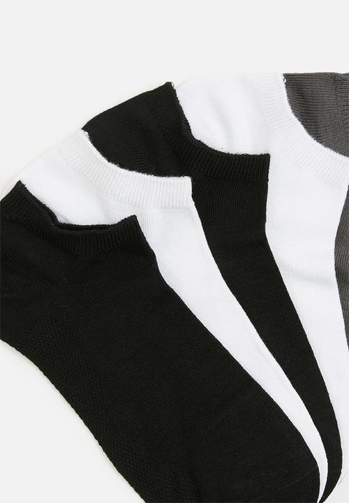 Superbalist - Plain 5-pack ankle socks - multi