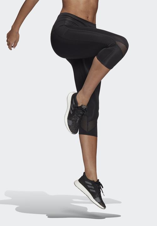 adidas Performance - Own the run 3/4 tights - black