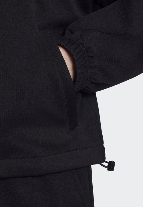 adidas Originals - Large logo tracktop - black & white