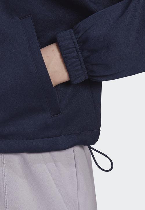 adidas Originals - Large logo tracktop - navy & purple 