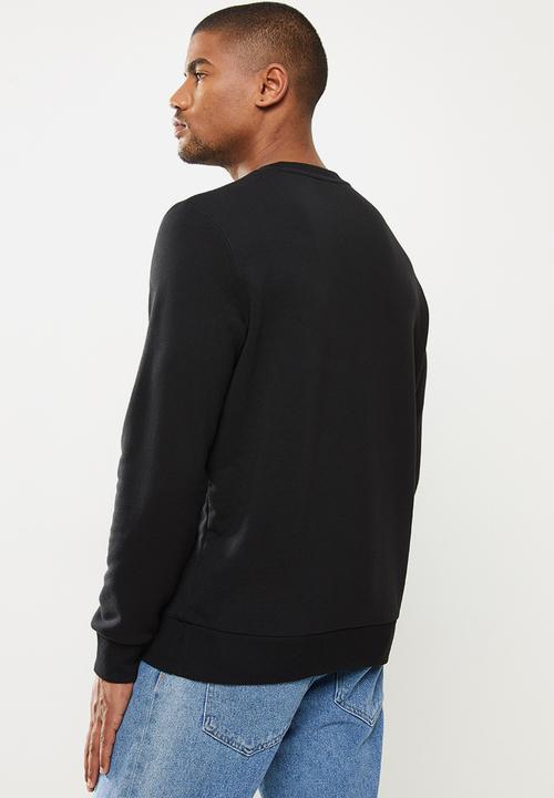 PUMA - Classics embro crew tr - black