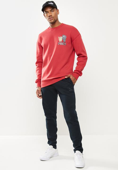 PUMA - Puma x michael lau graphic sweatshirt - red