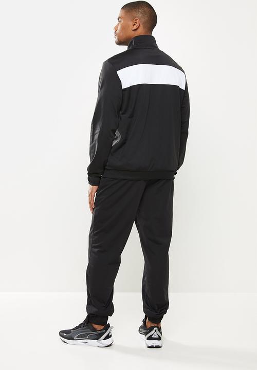 PUMA - Techstripe tricot suit cl - black