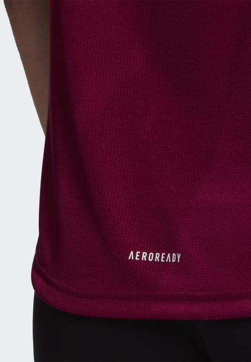 adidas Performance - Boss gfx tee - power berry