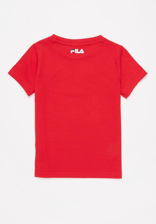 FILA - Deckle t-shirt - chinese red