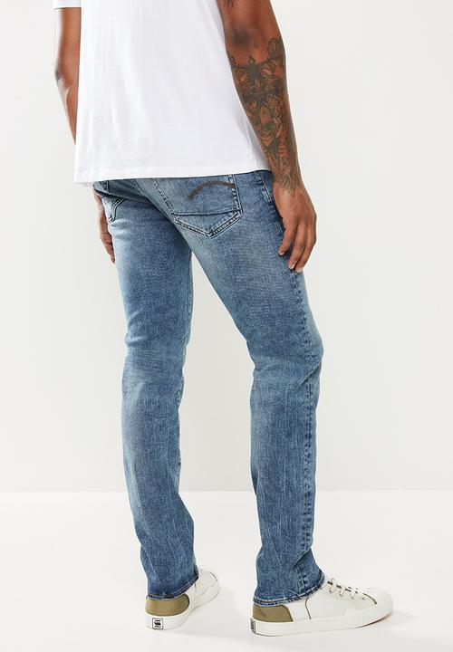 G-STAR - 3301 slim fit jeans - lt aged